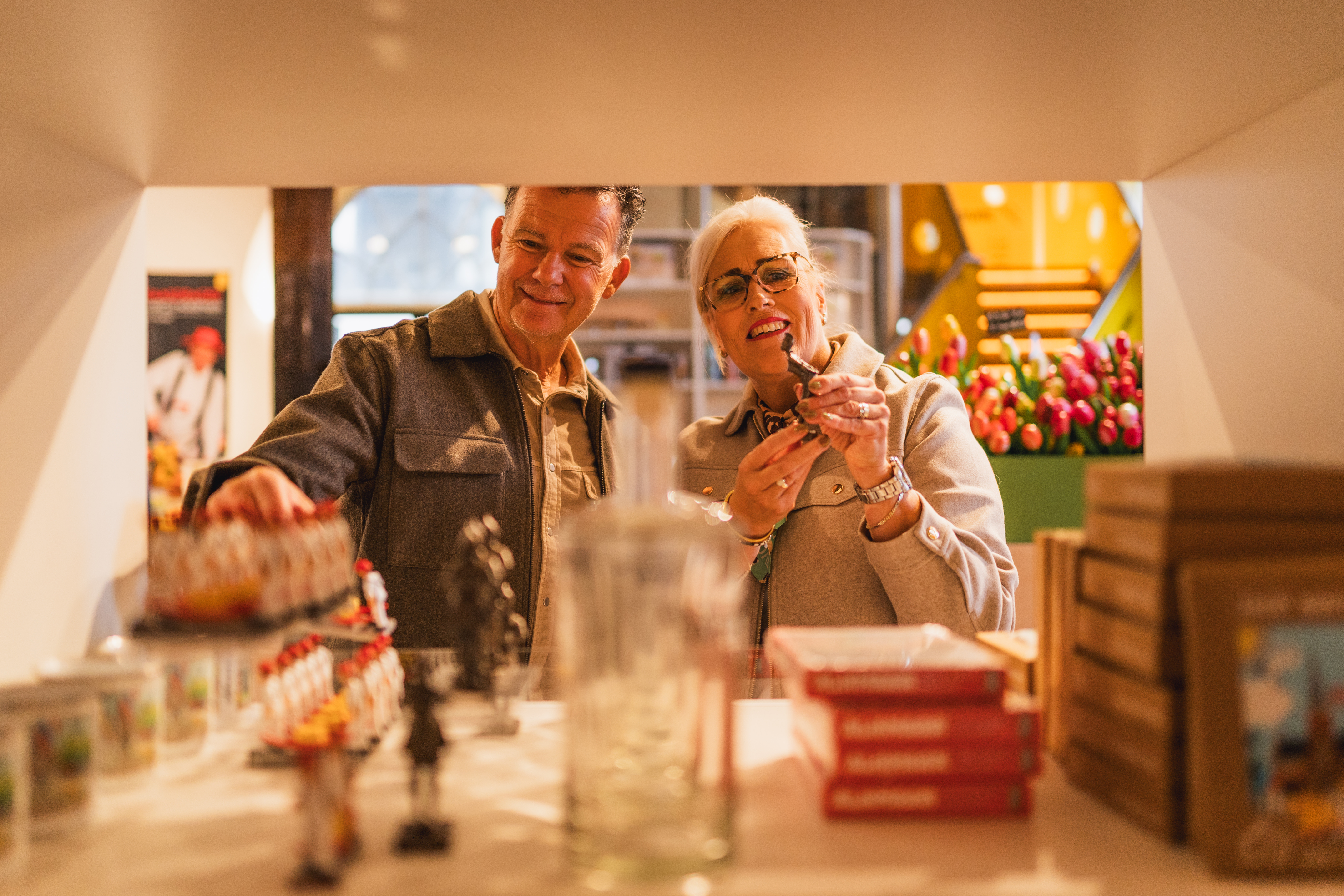 Stel in de Alkmaar Store VVV